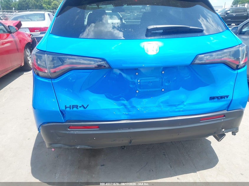 2026 Honda Hr-v VIN 3CZRZ1H54TM727818 IAAI salvage auction — REAR END, Salvage (North Carolina), sold $12,800 on 2026-07-31 (photo 6)