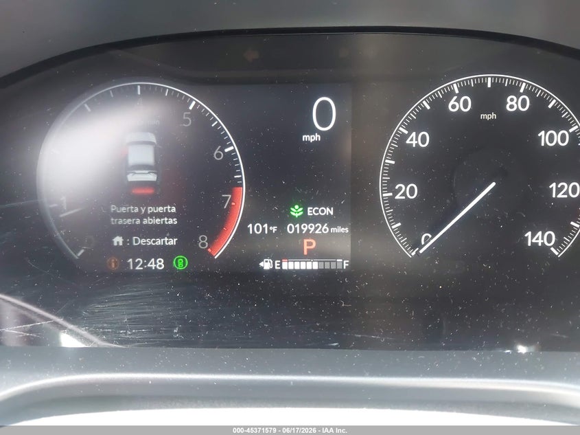 2026 Honda Hr-v VIN 3CZRZ1H54TM727818 IAAI salvage auction — REAR END, Salvage (North Carolina), sold $12,800 on 2026-07-31 (photo 7)