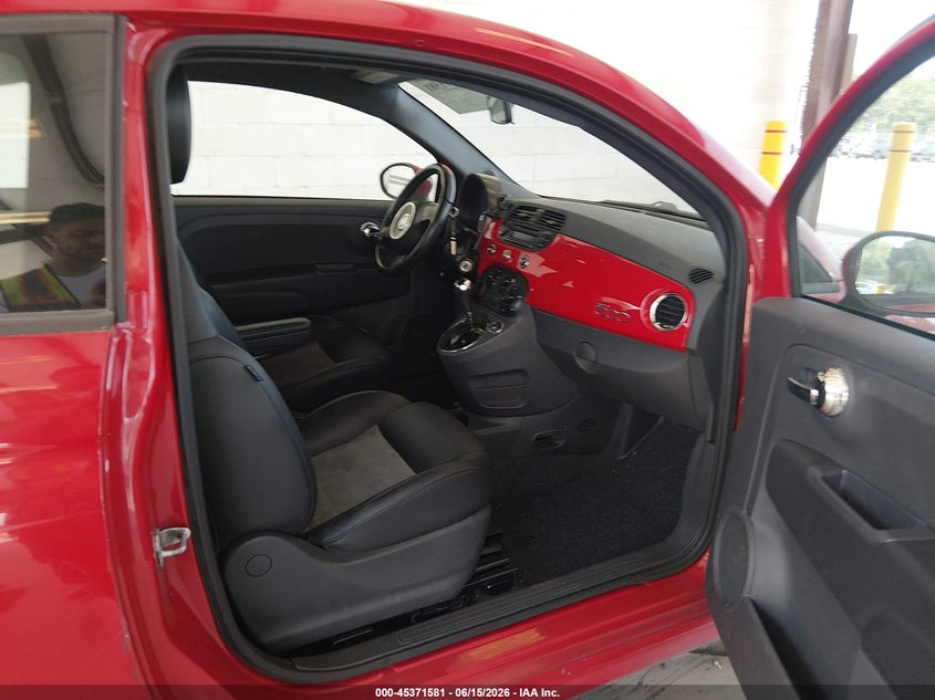 2012 Fiat 500 VIN 3C3CFFBR4CT363634 IAAI salvage auction — LEFT SIDE, Bill Of Sale (Washington), sold $1,675 on 2026-07-08 (photo 5)