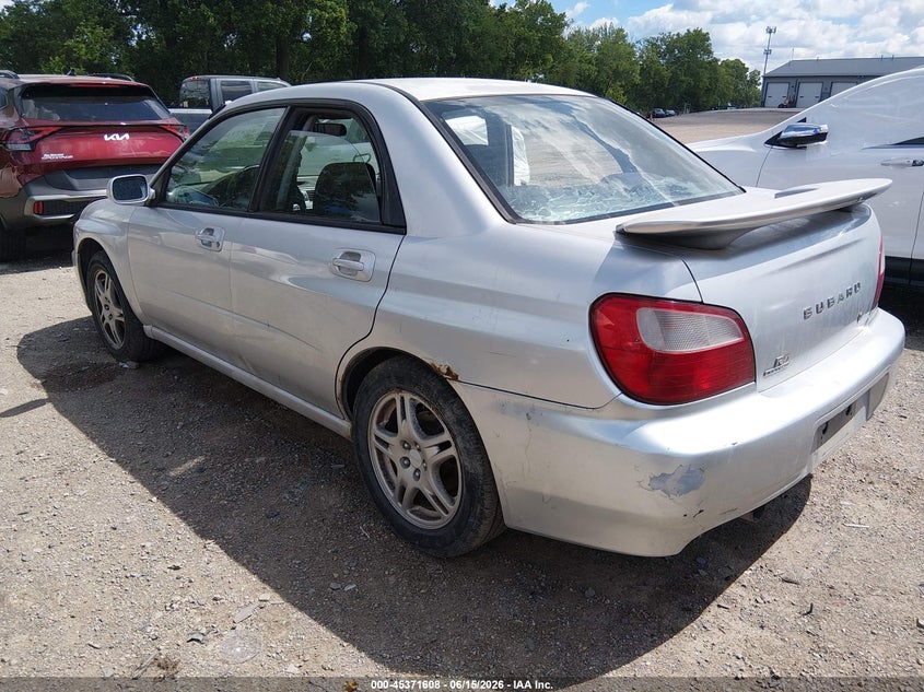 2002 Subaru Impreza VIN JF1GD67522G520174 IAAI salvage auction — SIDE, Salvage (Indiana), sold $375 on 2026-07-15 (photo 3)