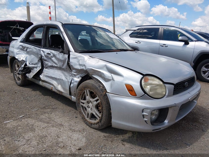 2002 Subaru Impreza VIN JF1GD67522G520174 IAAI salvage auction — SIDE, Salvage (Indiana), sold $375 on 2026-07-15 (photo 6)