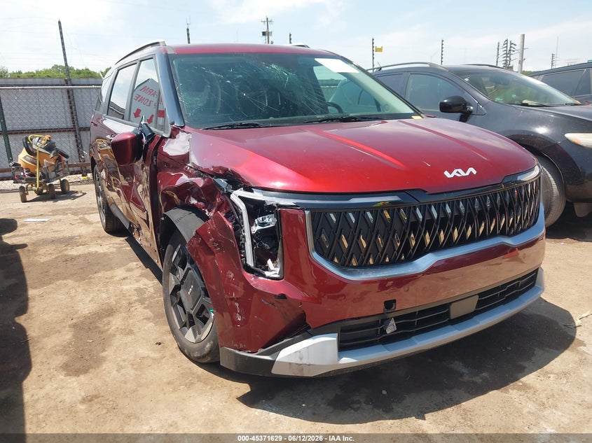 2026 Kia Carnival VIN KNDNC5K36T6592880 — IAAI salvage auction photo