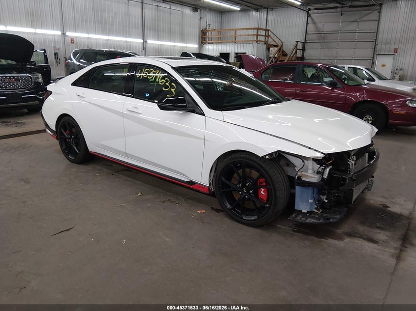 2026 Hyundai Elantra n VIN KMHLW4DK4TU037074 — IAAI salvage auction photo
