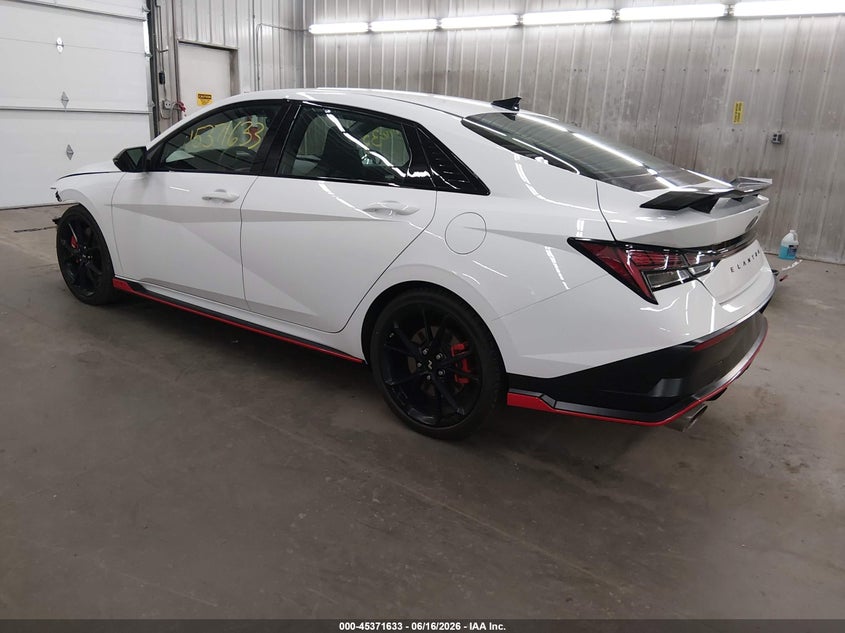 2026 Hyundai Elantra n VIN KMHLW4DK4TU037074 IAAI salvage auction — FRONT END, Salvage (Minnesota), sold $12,150 on 2026-08-11 (photo 3)