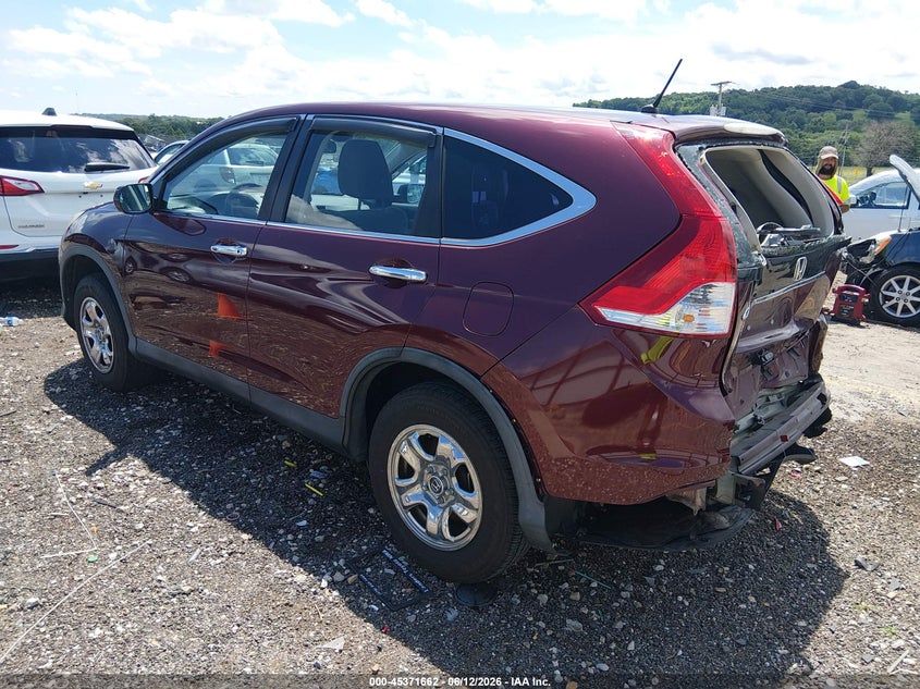 2014 Honda Cr-v VIN 5J6RM3H39EL042159 IAAI salvage auction — REAR END, Clear (Arkansas), sold $3,300 on 2026-07-23 (photo 3)