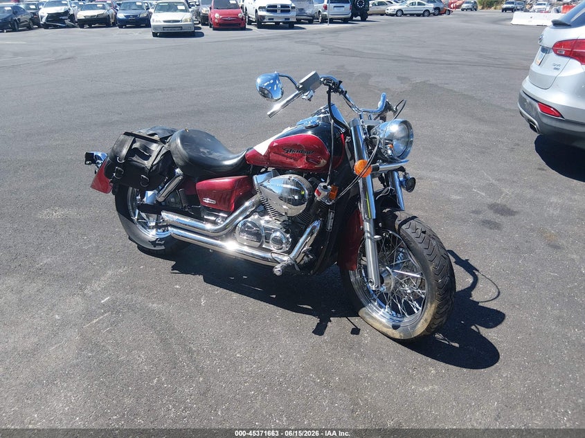 2005 Honda Vt750 VIN JH2RC50395M102071 IAAI salvage auction — LEFT & RIGHT, Salvage (Nevada), sold $25 on 2026-07-21 (photo 1)