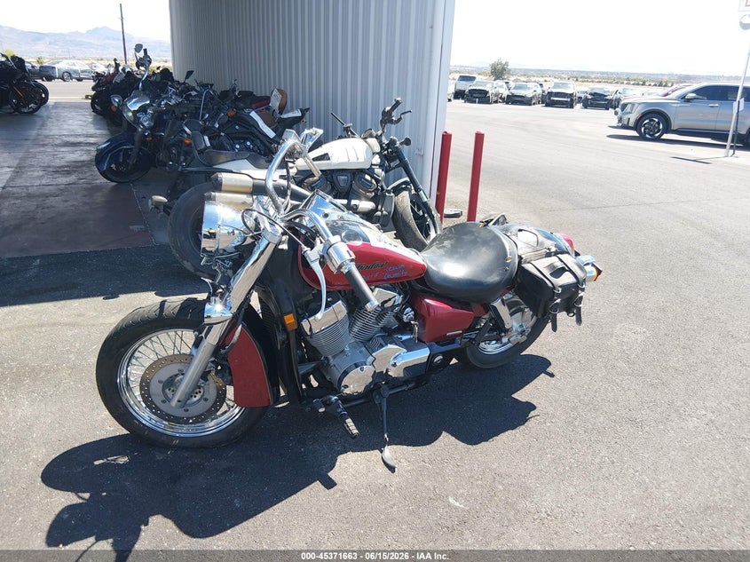 2005 Honda Vt750 VIN JH2RC50395M102071 IAAI salvage auction — LEFT & RIGHT, Salvage (Nevada), sold $25 on 2026-07-21 (photo 2)