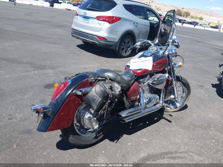2005 Honda Vt750 VIN JH2RC50395M102071 IAAI salvage auction — LEFT & RIGHT, Salvage (Nevada), sold $25 on 2026-07-21 (photo 4)