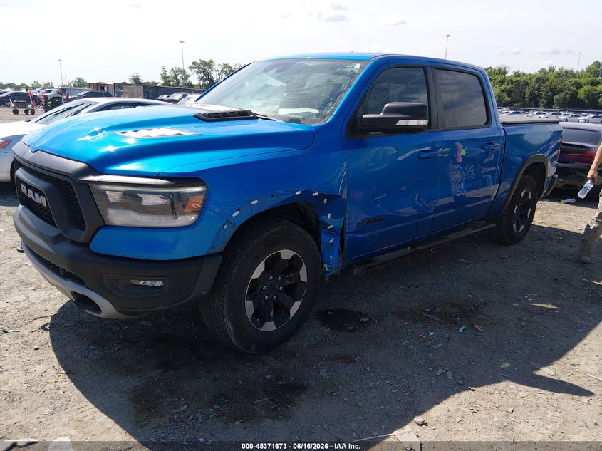 2021 Ram 1500 VIN 1C6SRFLT6MN573931 IAAI salvage auction — LEFT FRONT, Clear (Tennessee), sold $8,400 on 2026-07-31 (photo 2)