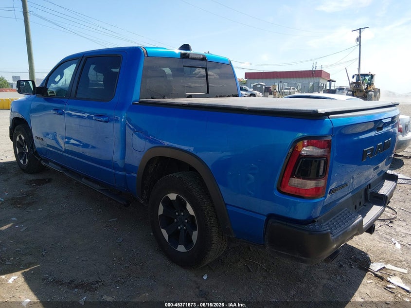 2021 Ram 1500 VIN 1C6SRFLT6MN573931 IAAI salvage auction — LEFT FRONT, Clear (Tennessee), sold $8,400 on 2026-07-31 (photo 3)