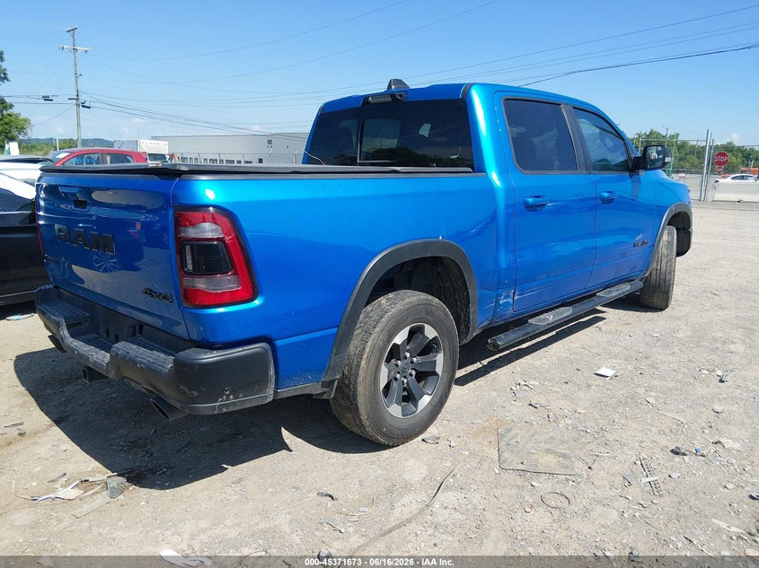 2021 Ram 1500 VIN 1C6SRFLT6MN573931 IAAI salvage auction — LEFT FRONT, Clear (Tennessee), sold $8,400 on 2026-07-31 (photo 4)