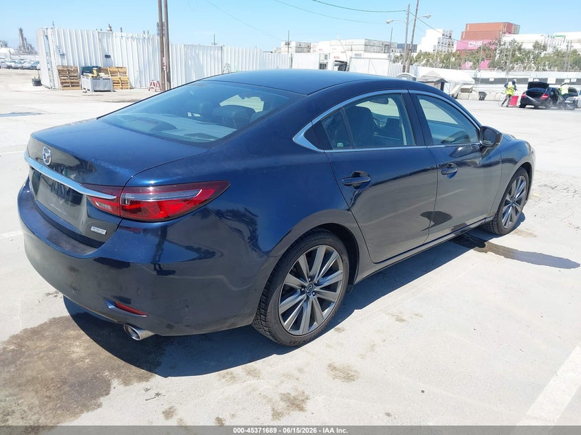 2018 Mazda 6 VIN JM1GL1VM2J1325171 IAAI salvage auction — LEFT SIDE, Salvage Title, sold $4,300 on 2026-07-15 (photo 4)