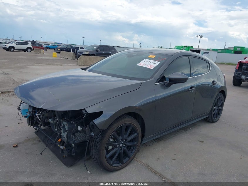 2022 Mazda 3 VIN JM1BPAML0N1515418 IAAI salvage auction — FRONT END, Salvage Title, sold $6,200 on 2026-08-01 (photo 2)