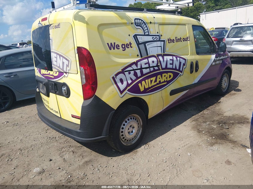 2019 Ram Promaster city VIN ZFBHRFAB3K6N74350 IAAI salvage auction — NORMAL WEAR, Clear (Massachusetts), sold $1,550 on 2026-07-14 (photo 4)