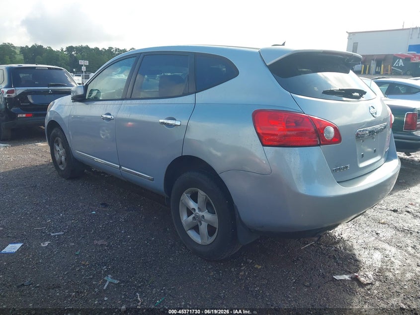 2013 Nissan Rogue sport VIN JN8AS5MT7DW010502 IAAI salvage auction — RIGHT FRONT, Clear (Alabama), sold $600 on 2026-07-08 (photo 3)
