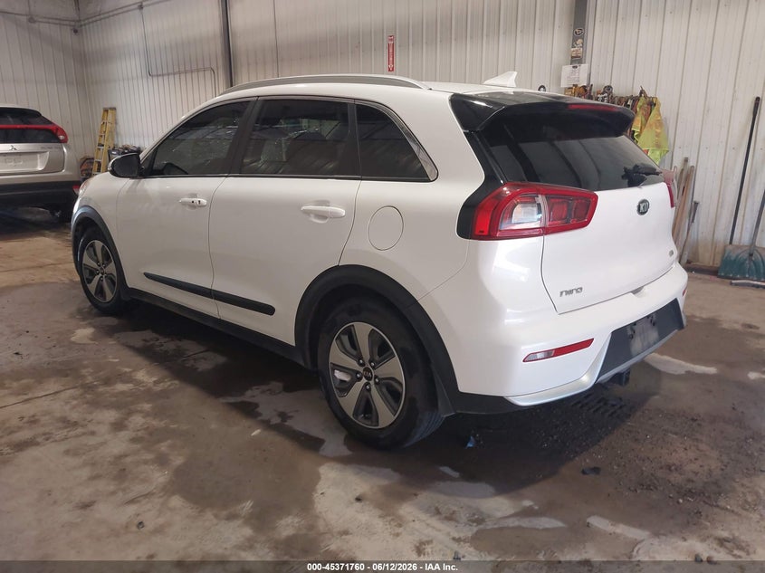 2019 Kia Niro VIN KNDCC3LCXK5219940 IAAI salvage auction — FRONT END, Regular (South Dakota), sold $2,300 on 2026-07-28 (photo 3)