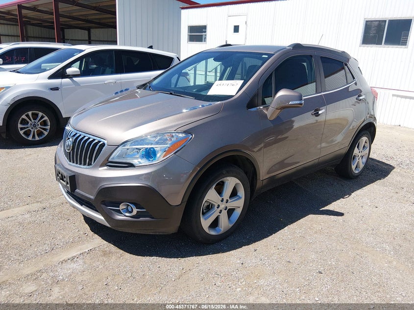 2015 Buick Encore VIN KL4CJGSB1FB166634 IAAI salvage auction — NORMAL WEAR, Salvage (Nebraska), sold $3,200 on 2026-07-16 (photo 2)