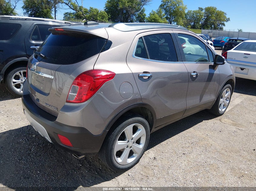 2015 Buick Encore VIN KL4CJGSB1FB166634 IAAI salvage auction — NORMAL WEAR, Salvage (Nebraska), sold $3,200 on 2026-07-16 (photo 4)