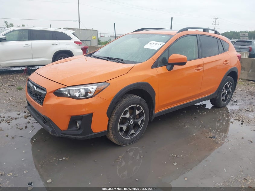 2018 Subaru Xv VIN JF2GTACC5JH243907 IAAI salvage auction — HAIL, Junk Bill Of Sale Mv2459 (Wisconsin), sold $1,325 on 2026-07-30 (photo 2)