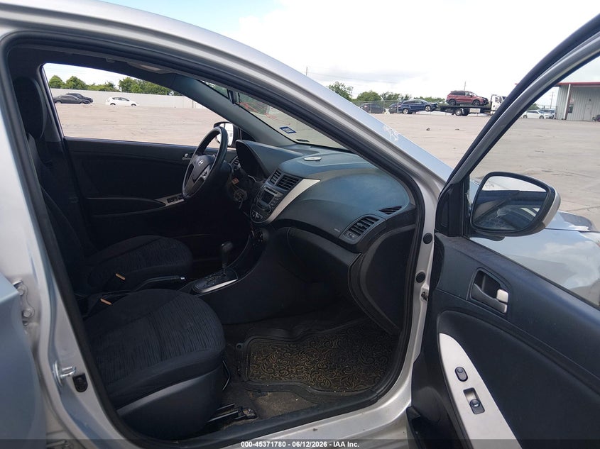 2016 Hyundai Accent VIN KMHCT5AE8GU259863 IAAI salvage auction — LEFT FRONT, Original (Texas), sold $450 on 2026-07-10 (photo 5)