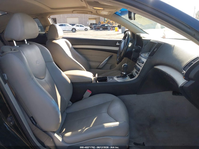 2008 Infiniti G37 VIN JNKCV64E68M124705 IAAI salvage auction — FRONT END, Salvage (California), sold $1,000 on 2026-07-13 (photo 5)