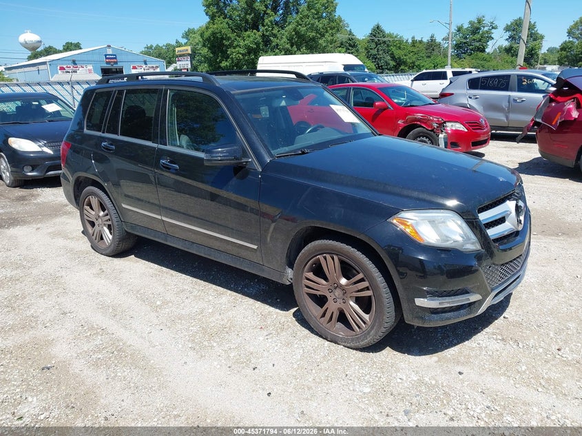2014 Mercedes-benz Glk-klasse VIN WDCGG5HB4EG296453 IAAI salvage auction — FRONT END, Salvage (Illinois), sold $3,400 on 2026-07-11 (photo 1)