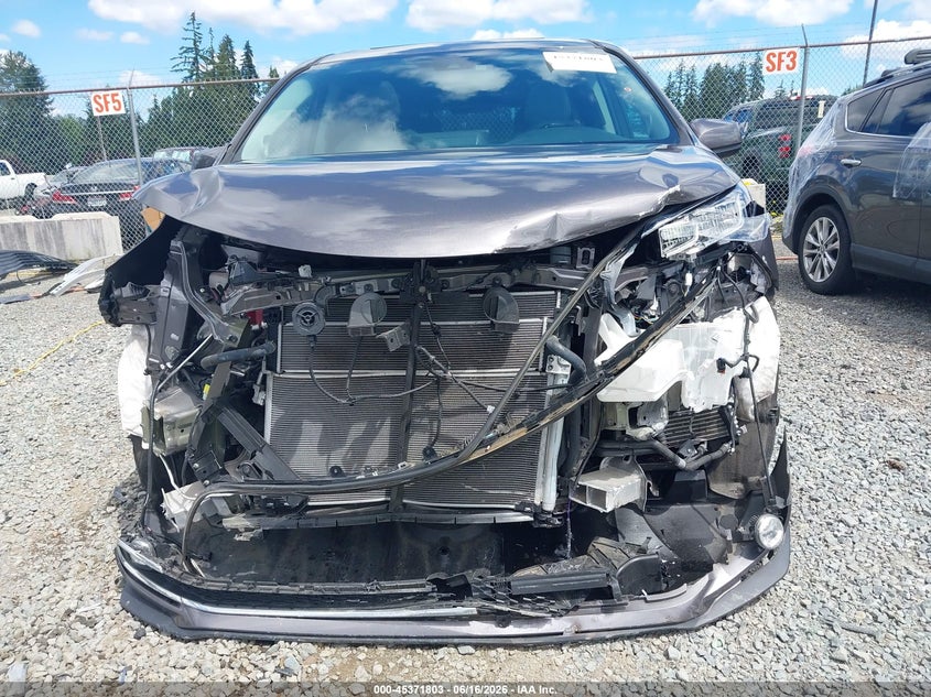 2021 Toyota Sienna VIN 5TDJSKFC2MS015601 IAAI salvage auction — FRONT END, Bill Of Sale (Washington), sold $10,200 on 2026-07-22 (photo 6)