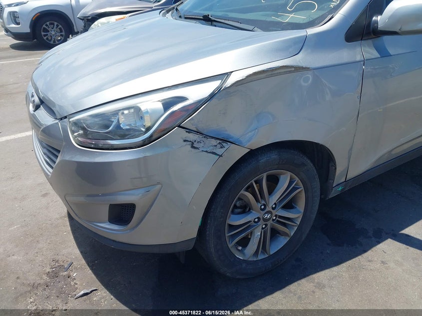 2015 Hyundai Tucson VIN KM8JT3AF8FU101977 IAAI salvage auction — LEFT FRONT, Salvage (North Carolina), sold $1,900 on 2026-07-31 (photo 6)