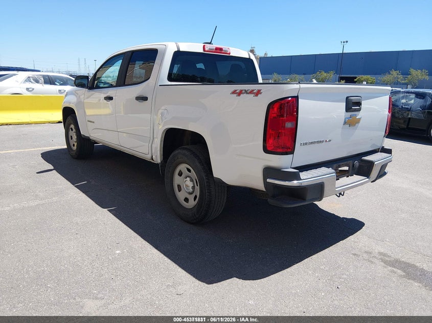2017 Chevrolet Colorado VIN 1GCGTBEN2H1142765 IAAI salvage auction — NORMAL WEAR, Sf97 (California), sold $16,200 on 2026-07-30 (photo 3)