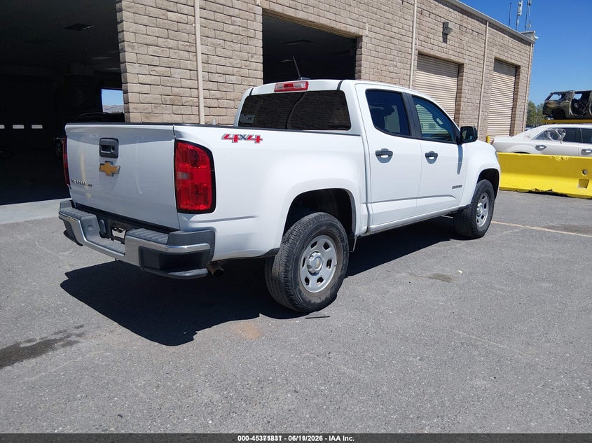2017 Chevrolet Colorado VIN 1GCGTBEN2H1142765 IAAI salvage auction — NORMAL WEAR, Sf97 (California), sold $16,200 on 2026-07-30 (photo 4)