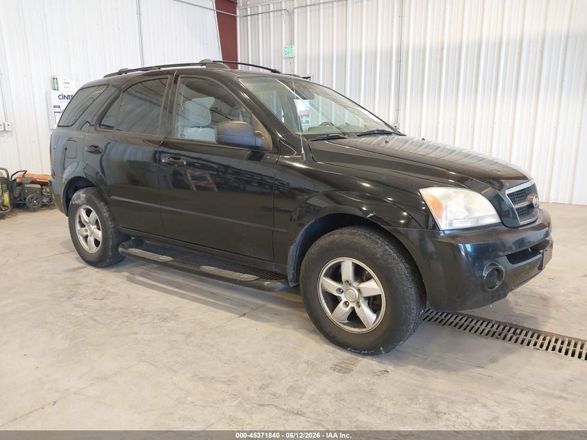 2006 Kia Sorento VIN KNDJC733365534843 IAAI salvage auction — LEFT FRONT, Salvage (Utah), sold $100 on 2026-07-13 (photo 1)
