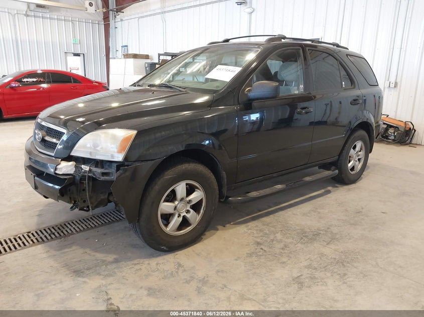2006 Kia Sorento VIN KNDJC733365534843 IAAI salvage auction — LEFT FRONT, Salvage (Utah), sold $100 on 2026-07-13 (photo 2)