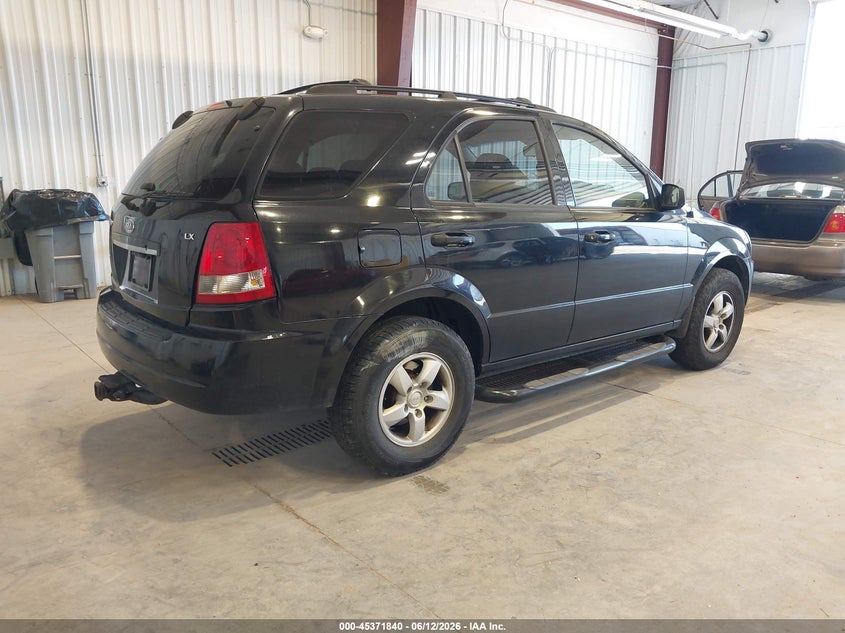 2006 Kia Sorento VIN KNDJC733365534843 IAAI salvage auction — LEFT FRONT, Salvage (Utah), sold $100 on 2026-07-13 (photo 4)