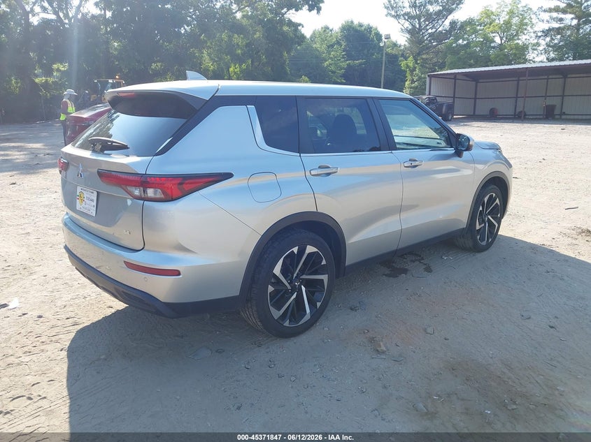 2022 Mitsubishi Outlander VIN JA4J4UA81NZ044154 IAAI salvage auction — FRONT END, Salvage (Georgia), sold $7,450 on 2026-08-21 (photo 4)