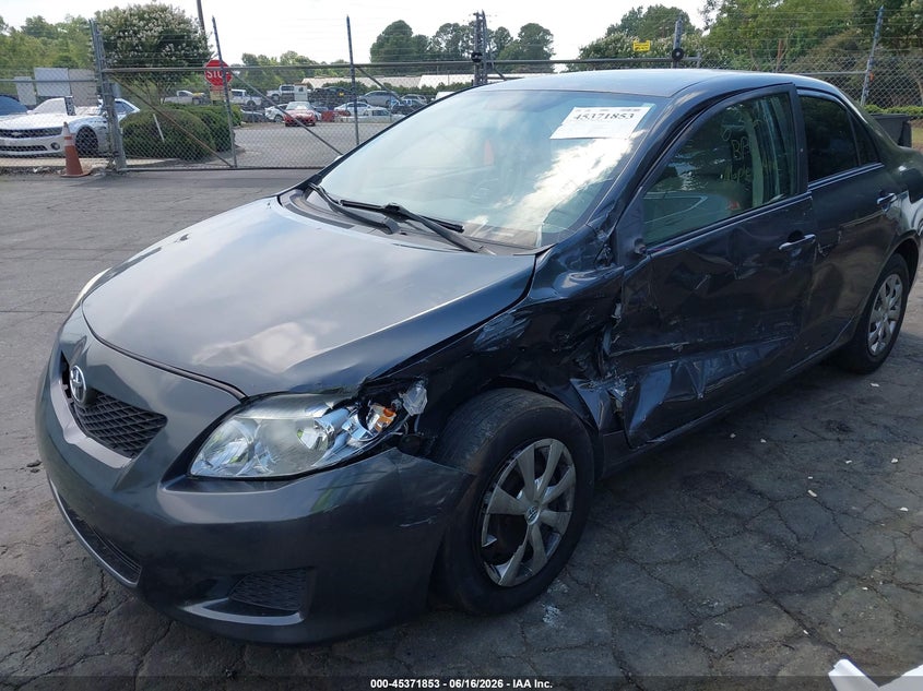 2010 Toyota Corolla VIN JTDBU4EE6AJ064290 IAAI salvage auction — LEFT FRONT, Salvage (North Carolina), sold $725 on 2026-07-08 (photo 6)