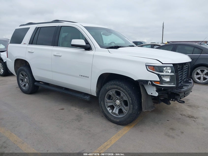 2018 Chevrolet Tahoe VIN 1GNSKBKC1JR324746 — IAAI salvage auction photo