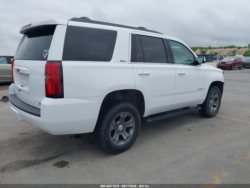 2018 Chevrolet Tahoe VIN 1GNSKBKC1JR324746 IAAI salvage auction — FRONT END, Salvage (Texas), sold $10,600 on 2026-08-27 (photo 4)