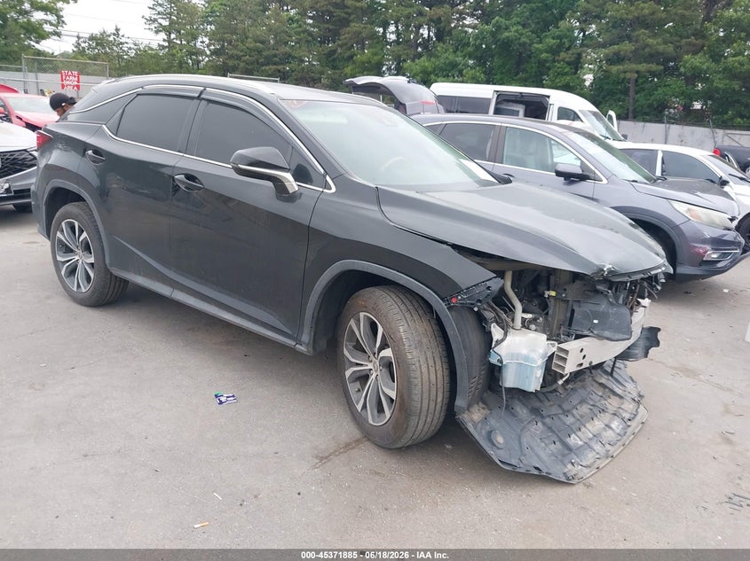 2017 Lexus Rx VIN 2T2ZZMCA6HC046325 IAAI salvage auction — FRONT END, Salvage (Florida), sold $7,200 on 2026-07-29 (photo 1)
