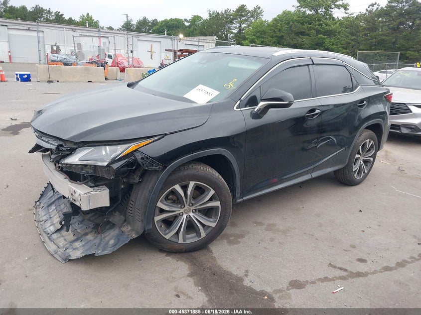 2017 Lexus Rx VIN 2T2ZZMCA6HC046325 IAAI salvage auction — FRONT END, Salvage (Florida), sold $7,200 on 2026-07-29 (photo 2)