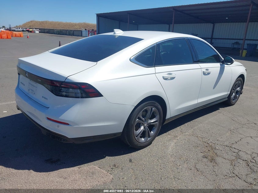 2025 Honda Accord VIN 1HGCY2F67SA072339 IAAI salvage auction — LEFT FRONT, Salvage Title, sold $13,500 on 2026-07-29 (photo 4)