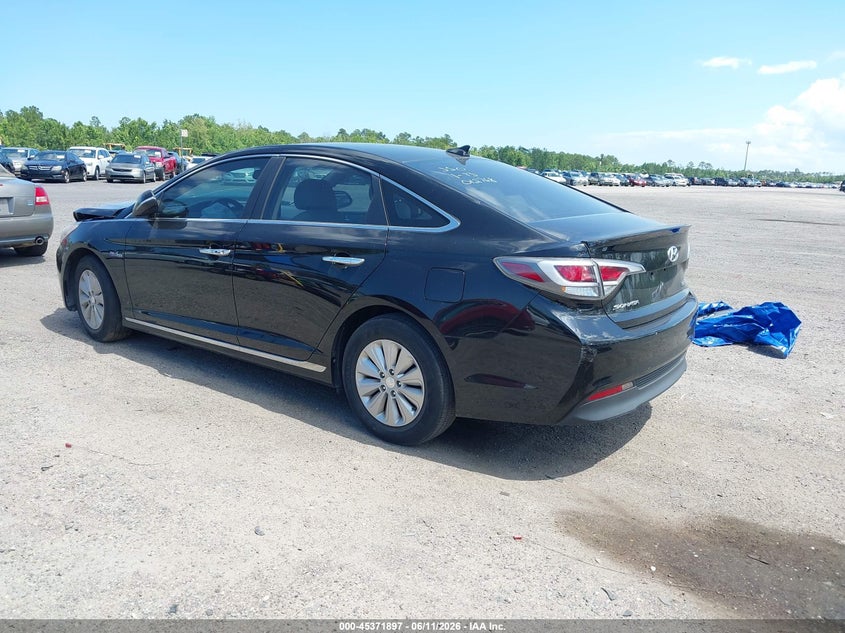 2016 Hyundai VIN KMHE24L15GA012768 IAAI salvage auction — FRONT END, Clear (Florida), sold $1,675 on 2026-07-07 (photo 3)