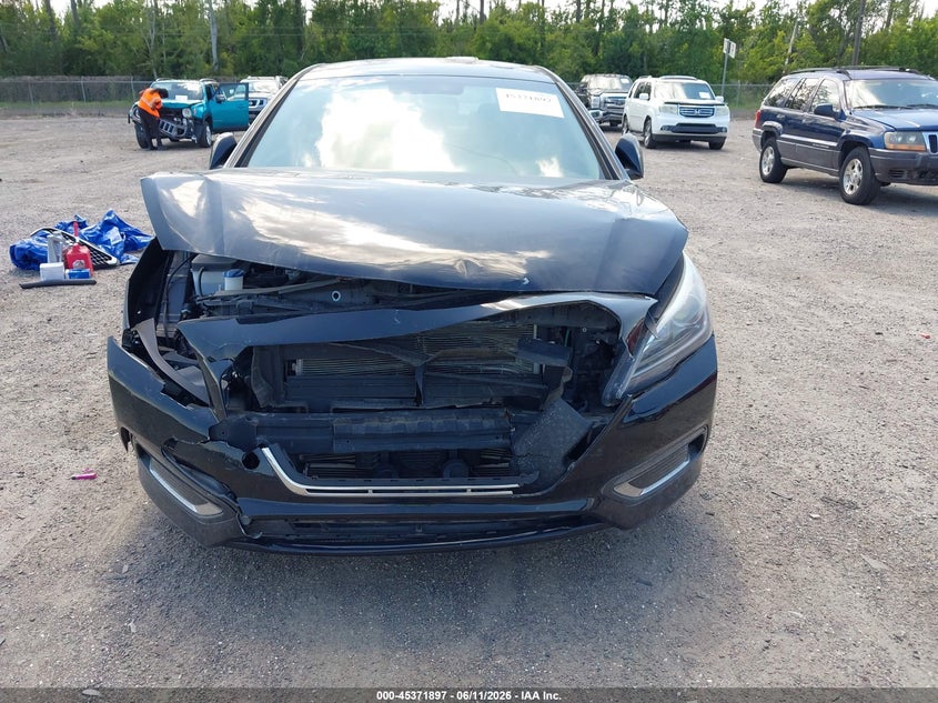 2016 Hyundai VIN KMHE24L15GA012768 IAAI salvage auction — FRONT END, Clear (Florida), sold $1,675 on 2026-07-07 (photo 6)
