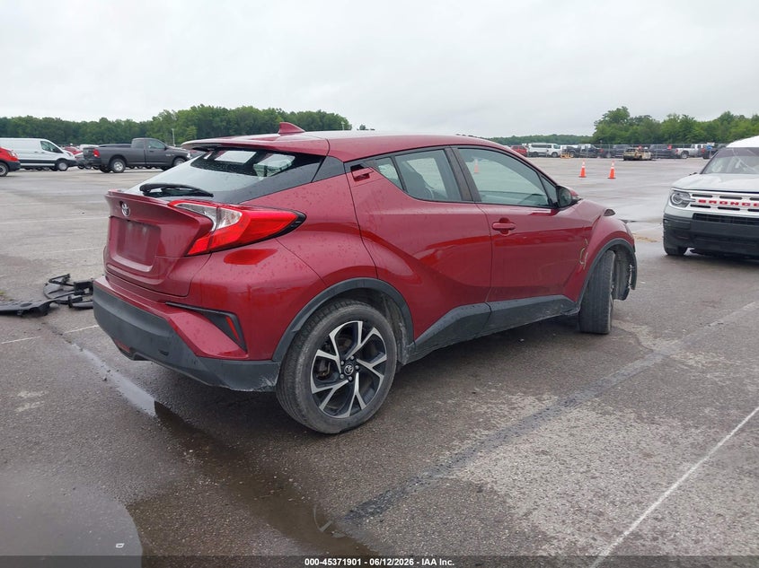 2018 Toyota C-hr VIN NMTKHMBX1JR024906 IAAI salvage auction — FRONT END, Clear (Indiana), sold $5,650 on 2026-07-23 (photo 4)