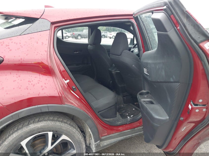 2018 Toyota C-hr VIN NMTKHMBX1JR024906 IAAI salvage auction — FRONT END, Clear (Indiana), sold $5,650 on 2026-07-23 (photo 8)