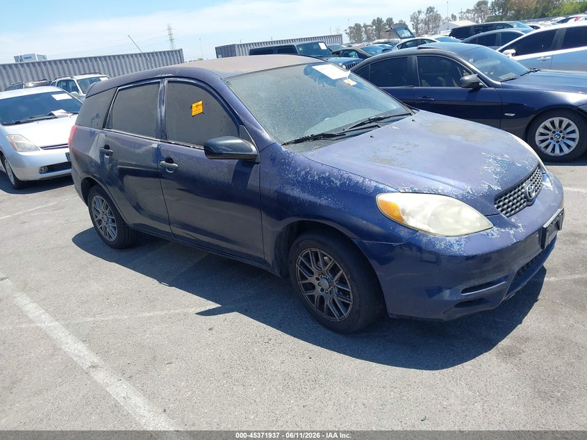 2004 Toyota Matrix VIN 2T1KR32E74C167010 IAAI salvage auction — NORMAL WEAR, Duplicate Paperwork (California), sold $225 on 2026-07-09 (photo 1)
