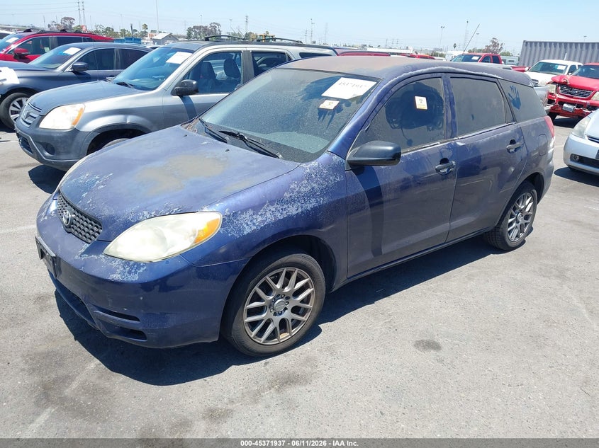 2004 Toyota Matrix VIN 2T1KR32E74C167010 IAAI salvage auction — NORMAL WEAR, Duplicate Paperwork (California), sold $225 on 2026-07-09 (photo 2)