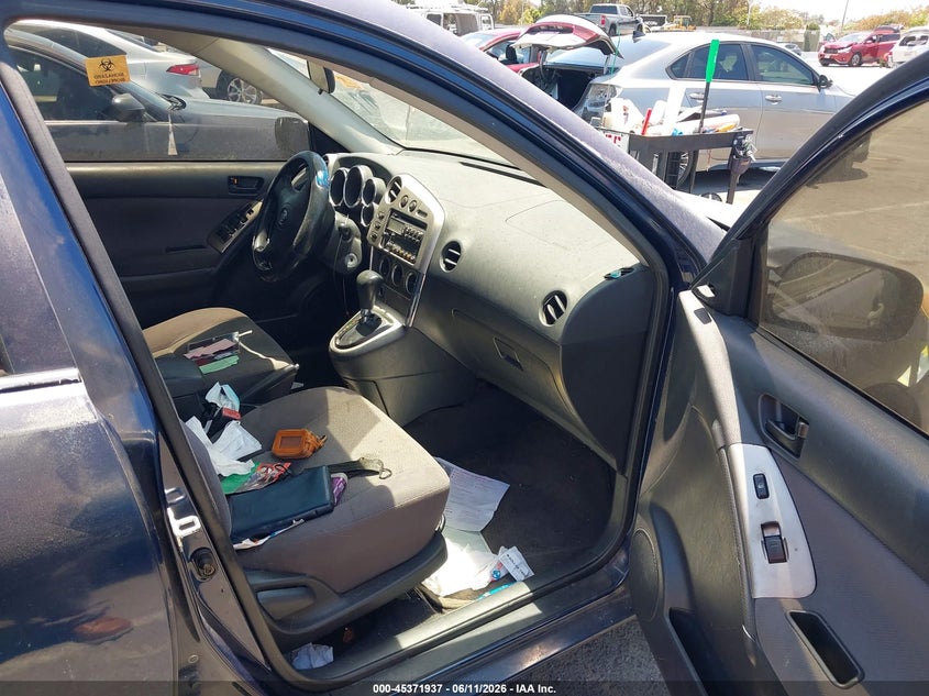 2004 Toyota Matrix VIN 2T1KR32E74C167010 IAAI salvage auction — NORMAL WEAR, Duplicate Paperwork (California), sold $225 on 2026-07-09 (photo 5)