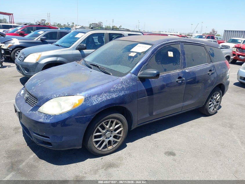 2004 Toyota Matrix VIN 2T1KR32E74C167010 IAAI salvage auction — NORMAL WEAR, Duplicate Paperwork (California), sold $225 on 2026-07-09 (photo 6)