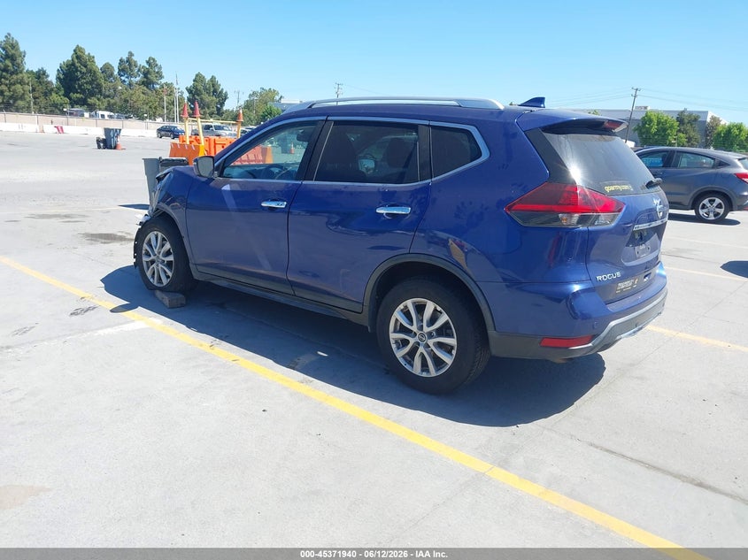 2019 Nissan Rogue VIN KNMAT2MT5KP551627 IAAI salvage auction — FRONT END, Salvage (California), sold $1,700 on 2026-07-13 (photo 3)