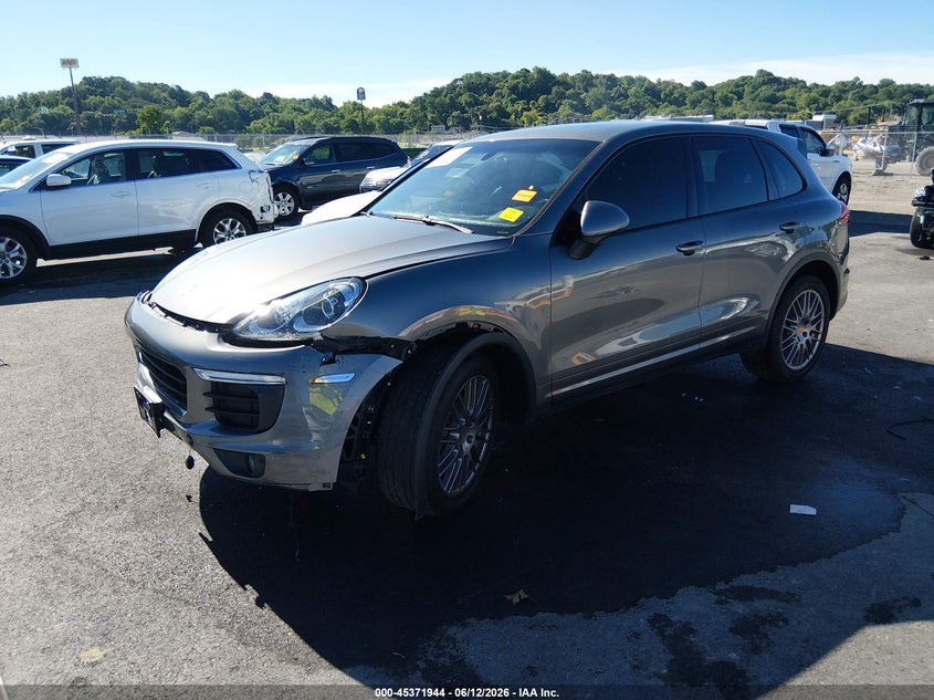 2016 Porsche Cayenne VIN WP1AA2A20GLA09656 IAAI salvage auction — LEFT FRONT, Salvage Title, sold $6,300 on 2026-08-25 (photo 2)